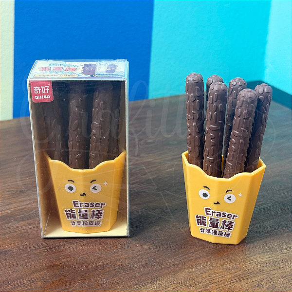 Kit Borracha Barra de Chocolate