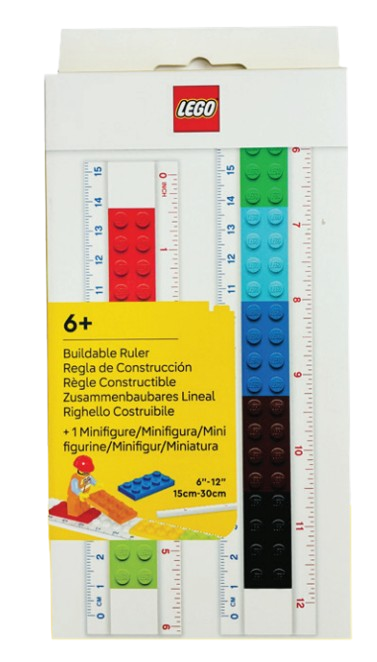 Régua com Minifigura LEGO