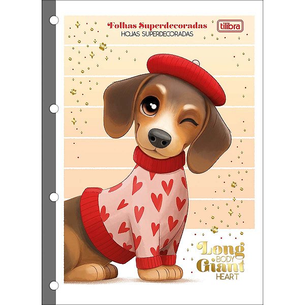 Monobloco Universitário Decorado Brownie 80F Tilibra