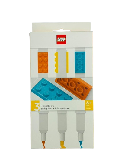 Estojo Marca Texto 3C LEGO