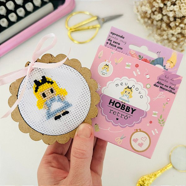 Kit de Ponto Cruz Alice Buendia