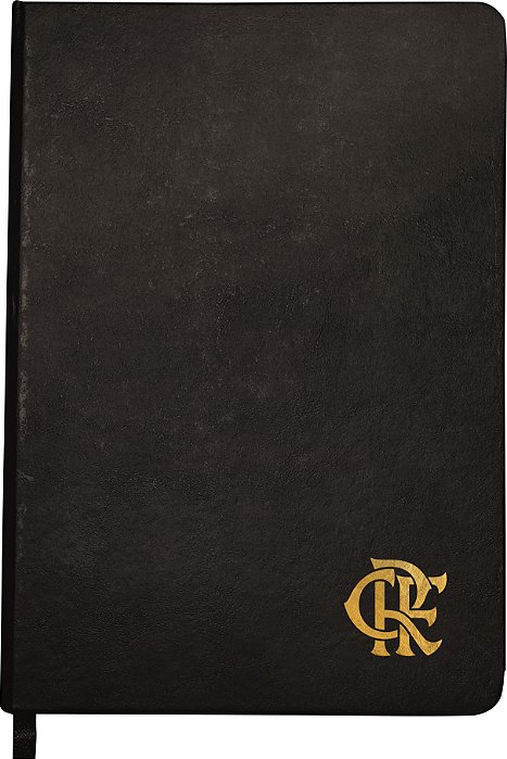 Caderneta 1/4 Executivo 96F Flamengo Dourado Kit