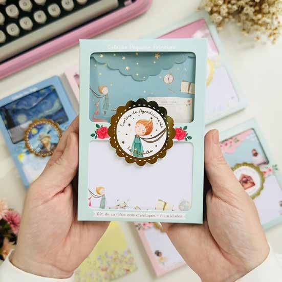 Kit Cartão Mini Pequeno Principe 8unid Buendia