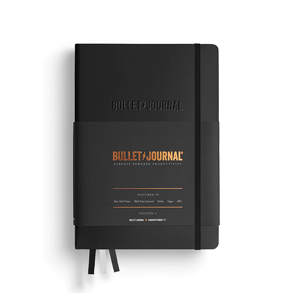 Caderno Bullet Journal A5 Preto Fosco Leuchtturm1917