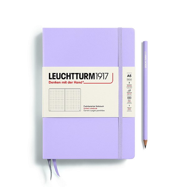 Caderno Pontado A5 Lilás Leuchtturm1917