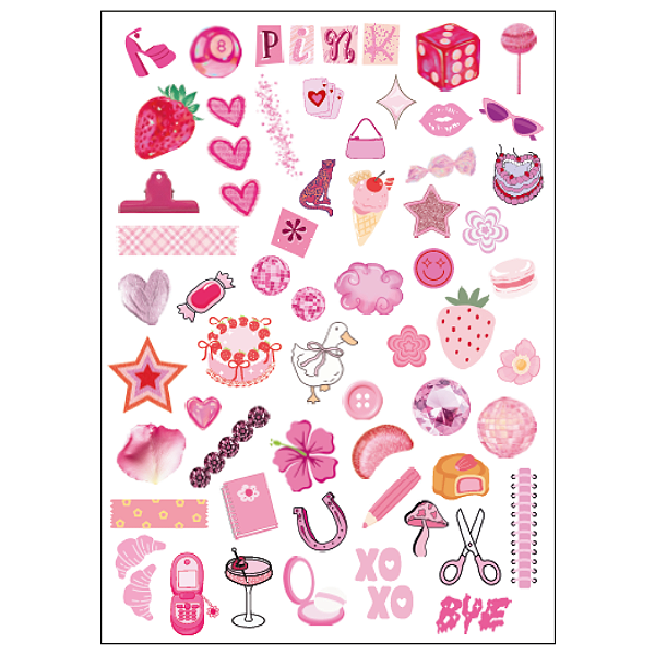 Adesivo Coleção Colors: Rosa Grafitte