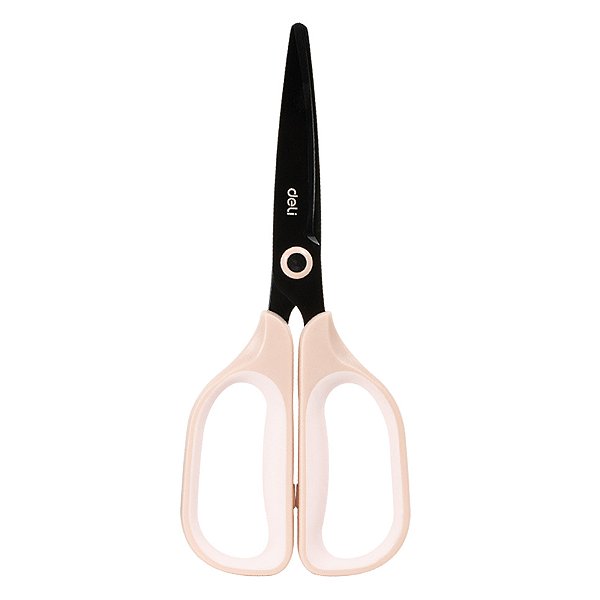 Tesoura Black Rosa 17,5cm Deli