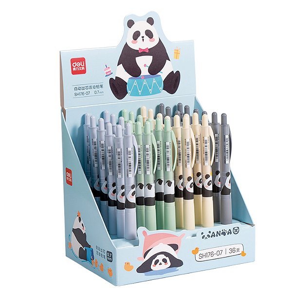 Lapiseira Automática 0.7mm Panda Deli