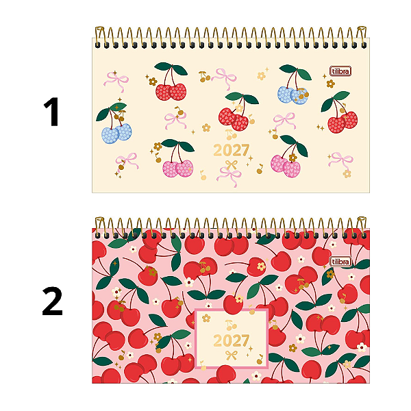 Planner Espiral de Bolso 2027 Amarena Tilibra