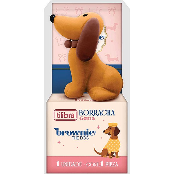 Borracha Brownie Dog Tilibra