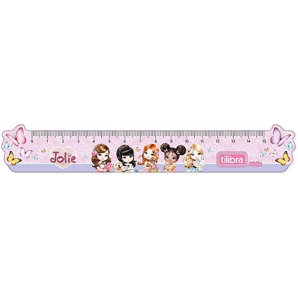 Régua 15cm Jolie Tilibra