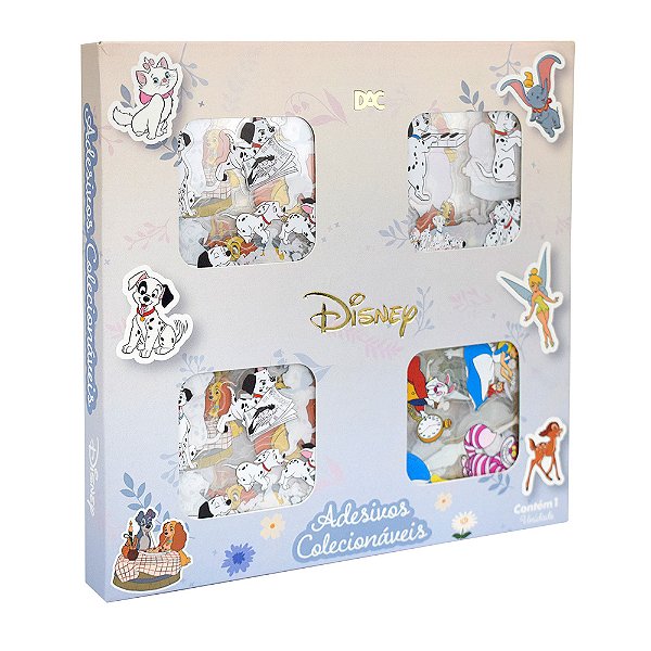 Caixa de Adesivos Disney Clássicos 5633 DAC