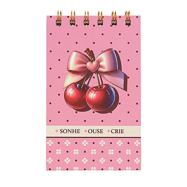 Bloco de Anotações 60F Love My Cherry 40773 Molin
