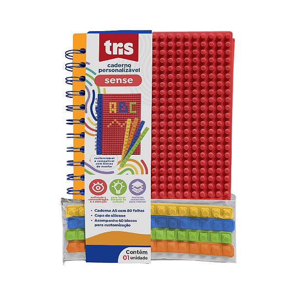 Caderno Pautado Sense 80F Tris