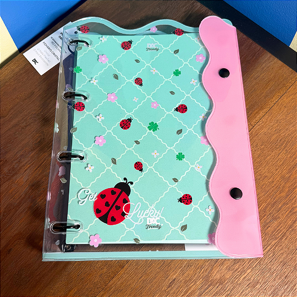 Caderno Argolado Universitário Trendy Joaninha DAC
