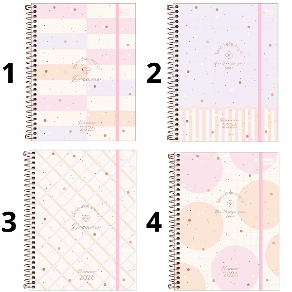 Planner Espiral M7 Soho 2026 Tilibra 290971