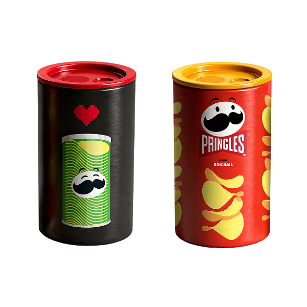 Apontador com Depósito Lata Pringles BRW