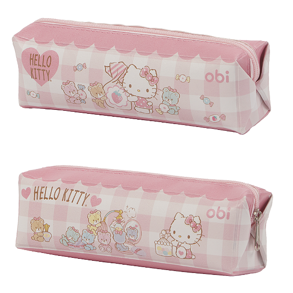 Estojo Simples Hello Kitty Obi
