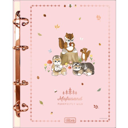 Caderno Argolado Colegial 80F Mofusand Tilibra