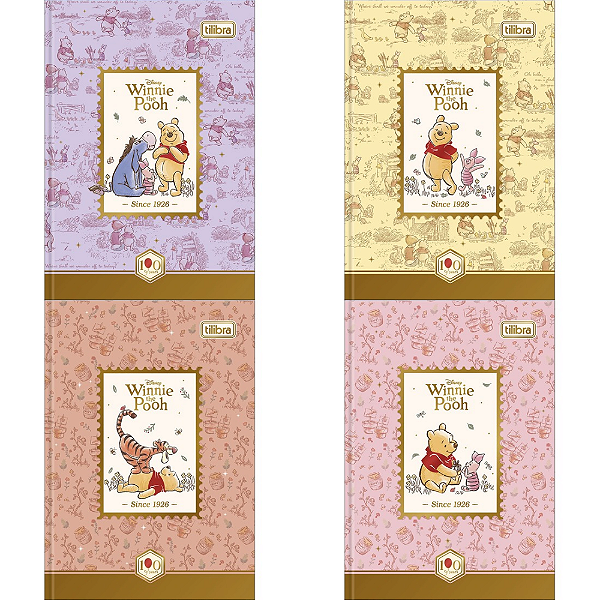 Caderno Brochura 1/8 Pooh 80F Tilibra