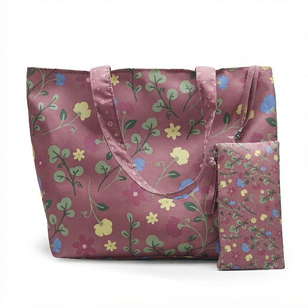 Bolsa Reversível Floral Pink by Sof Sabra