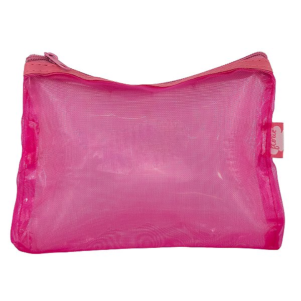 Necessaire Telinha Rosa Floriê