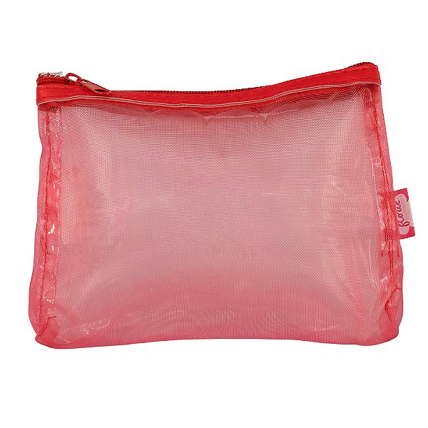Necessaire Telinha Vermelha Floriê