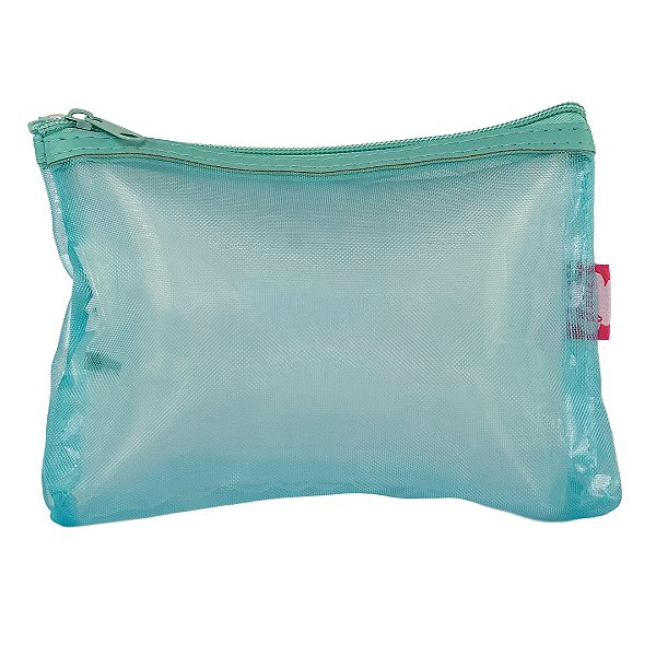 Necessaire Telinha Turquesa Floriê