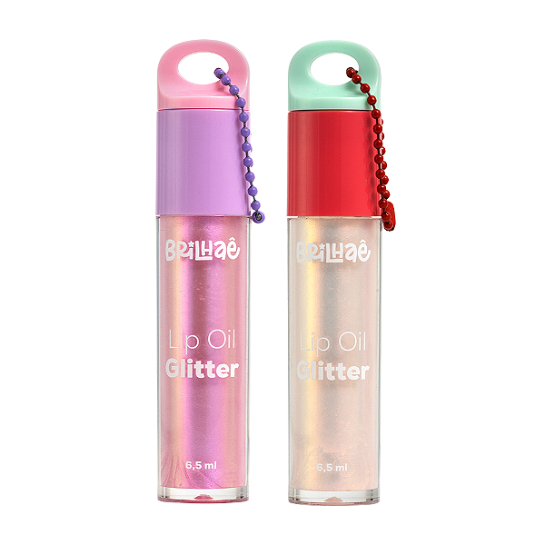 Batom Lip Oil Glitter 6,5ml Brilhaê