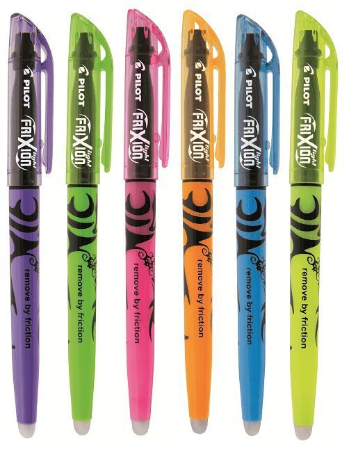 Marca Texto Apagável Pilot Frixion Light Neon