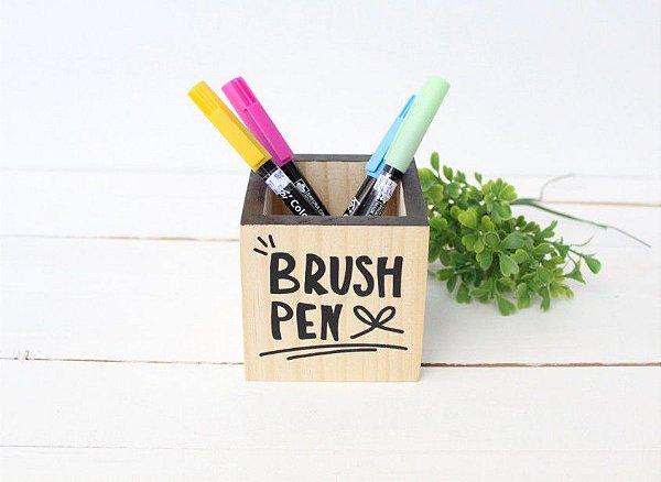 Porta Lápis 08x08 Brush Pen