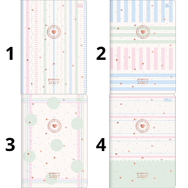 Planner Mensal Grampeado Soho 2027 Tilibra 290963