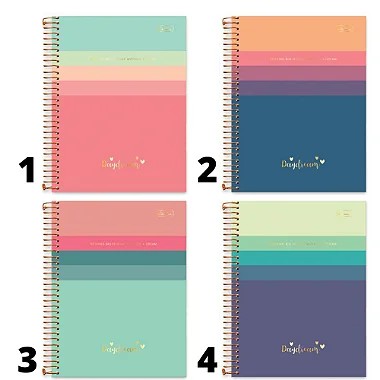 Caderno Universitário 1M DAY DREAM 80 folhas Cadersil