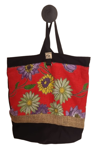 Mochila em Chitão e Brim