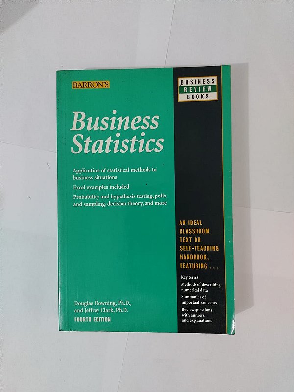 Business Statistcs - Douglas Downing e Jeffrey Clark