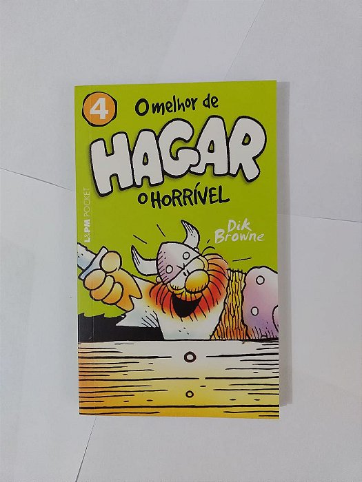 O Melhor de Hagar: O Horrível vol. 4 - Dik Browne (Pocket)