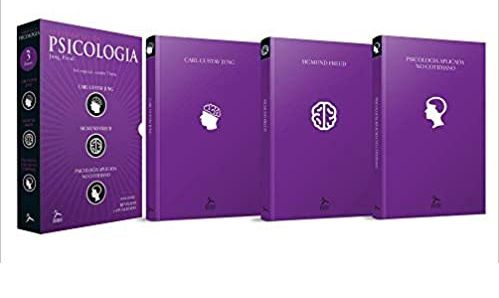 Box O Essencial da Psicologia - Caixa com 3 Volumes - Jung Freud Back Novo e Lacrado