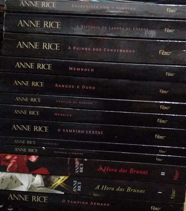 Coleção Anne Rice - As Crônicas Vampirescas - 13 volumes