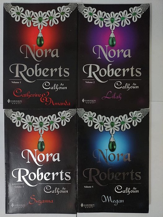 Coleção As Cathoun - Nora Roberts C/4 Volumes