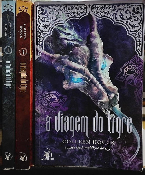 Kit A Maldição do Tigre - Colleen Houck 1, 2 e 3 - Pocket