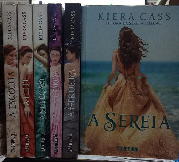 Coleção A Seleção - Kiera Cass  C/6 Volumes (marcas)
