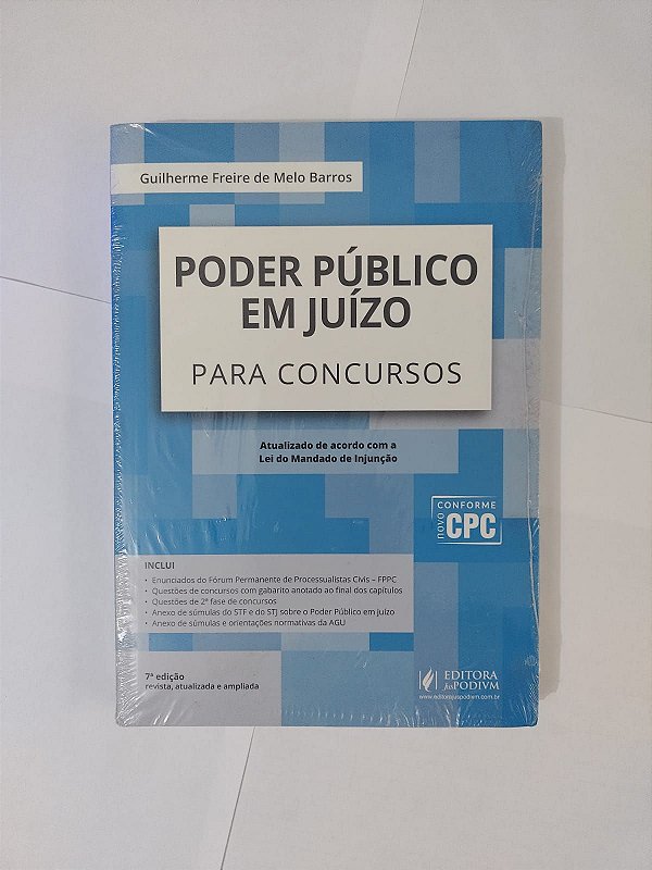 Poder Público em Juízo para Concursos - Guilherme Freire de Melo Barros