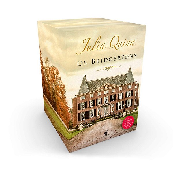 Box Os Bridgertons: 9 títulos da série + livro extra de crônicas + caderno de anotações - Julia Quinn Novo