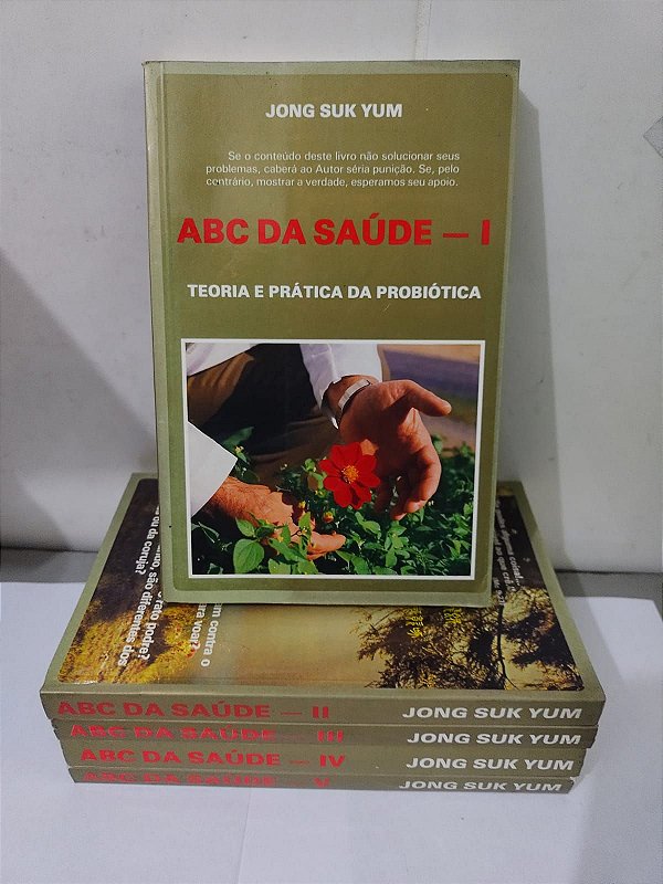 Coleção ABC da Saúde - Jong Suk Yum C/5 Livros