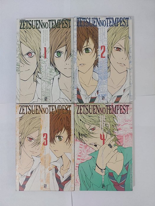 Coleção Zetsuen no Tempest - C/4 Volumes