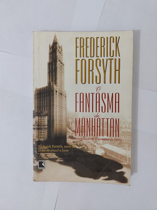 O Fantasma de Manhattan - Frederick Forsyth (marcas)