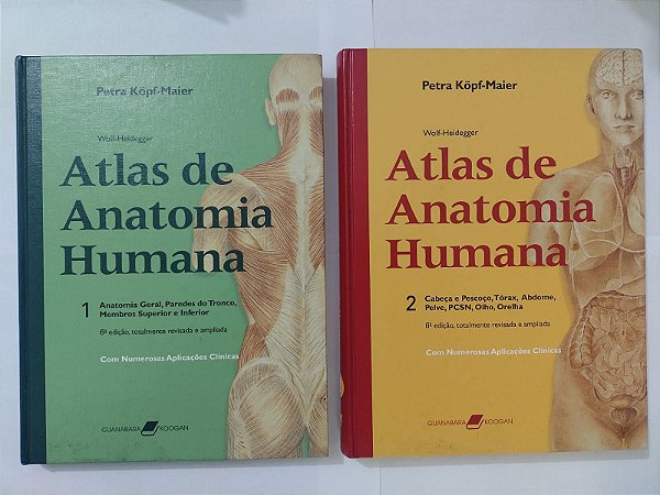 Atlas de Anatomia Humana Vols. 1 e 2 - Petra Köpf-Maier