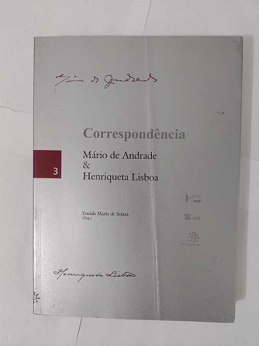 Correspondência: Mário de Andrade e Henriqueta Lisboa Vol. 3  - Eneida Maria de Souza
