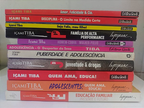 Coleção Icami Tiba - C/11 livros