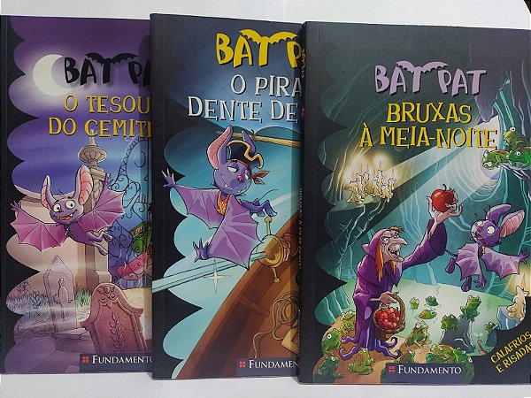 Coleção Bat Pat - Roberto Pavanello C/3 livros